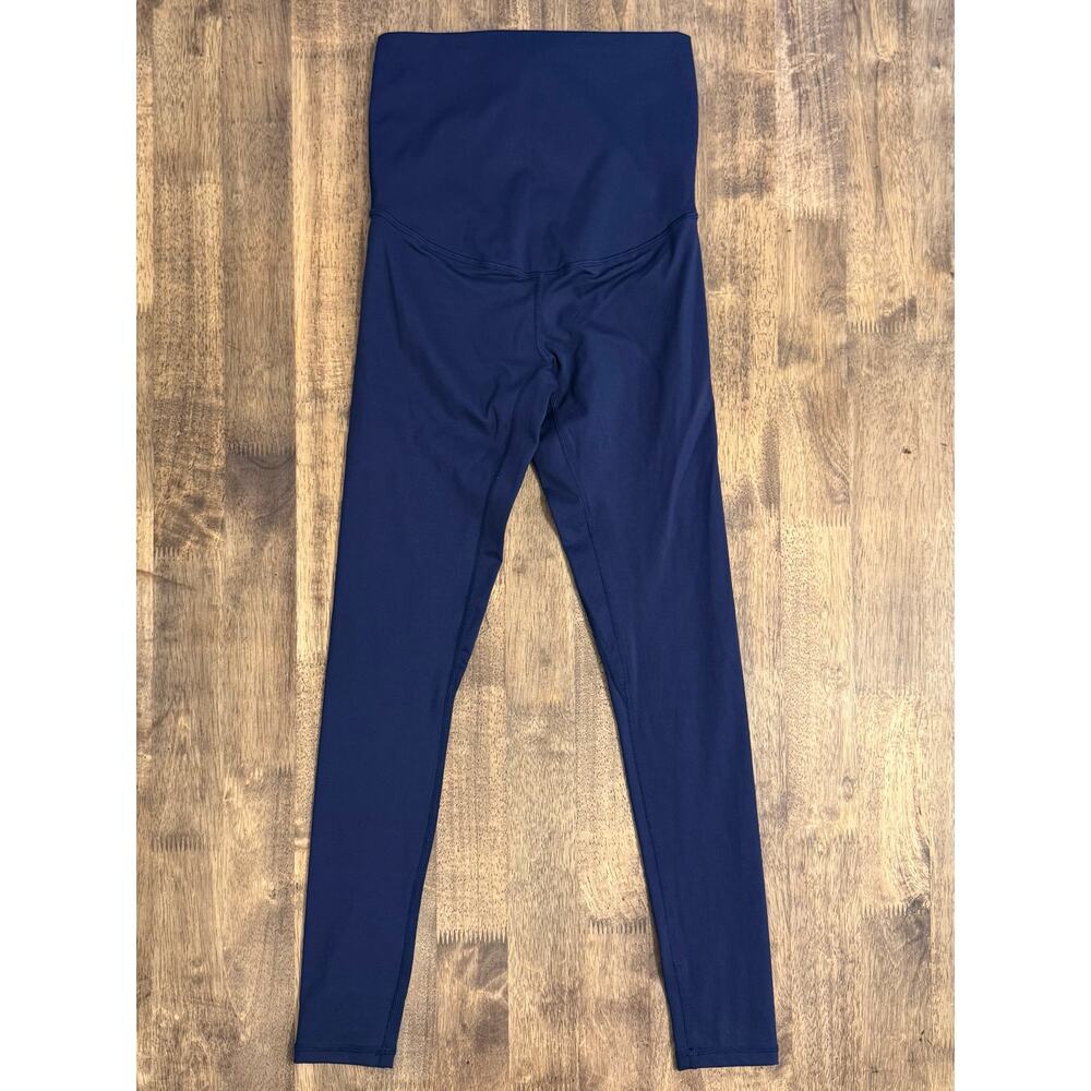 Born Primitive Maternity Legging Ultra High-Rise 7/8 CrossFit Navy Women’s XS - Picture 2 of 9